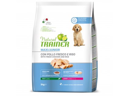 TRAINER Natural Maxi Junior Cerstve kure 3kg