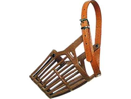 Náhubek plastový č. 4/2 s kůží