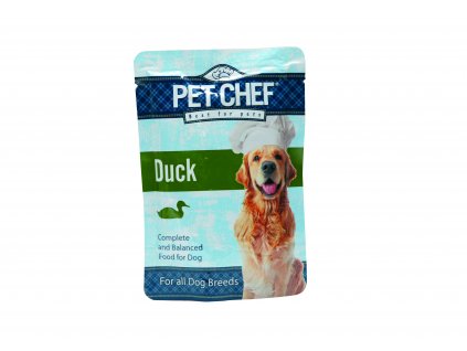 Pet Chef Dog kapsička pro psy kachní 100g
