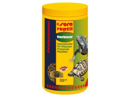 Sera doplňkové krmivo pro býložravé plazy Reptil Professional Herbivor 1000ml