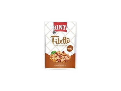 Kapsička Rinti Filetto kuře a jehně v želé 100g