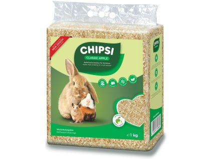 Cat's Best Chipsi Green Apple podestýlka 15 l