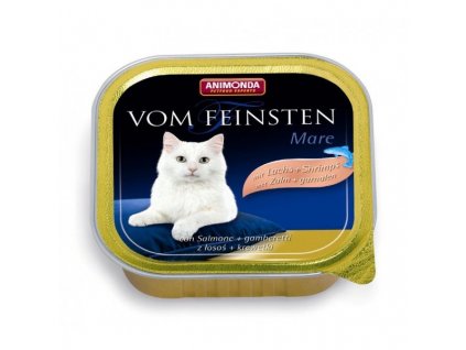 Animonda Vom Feinsten Mare paštika pro kočky losos+garnát 100g