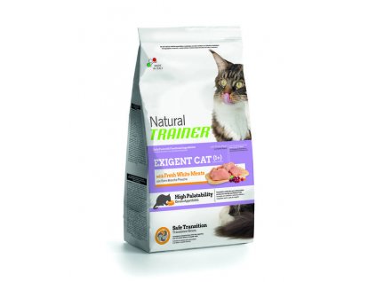 Natural Trainer Cat Exigent drůbeží maso 1,5 kg