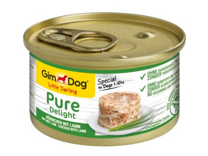 GIMDOG Little Darling PURE DELIGHT CHICKEN WITH LAMB 150G