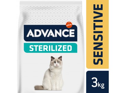 ADVANCE CAT Sterilized Sensitive 3kg