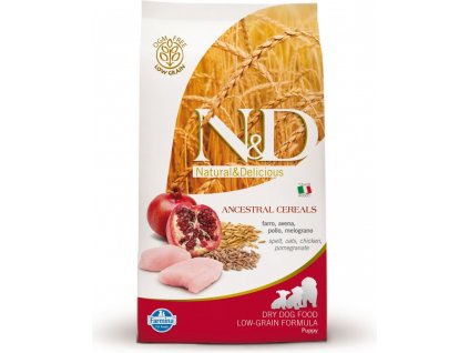 N&D Low Grain Puppy Chicken & Pomegranate 12kg