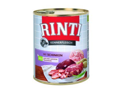 Finnern Rinti konzerva pro psy šunka 800g