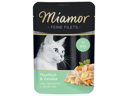 Finnern Miamor Fine Finest tuňák+zelenina kapsička 100g