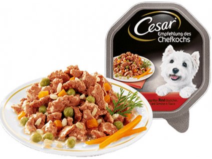 Vanička CESAR krůtí+hovězí maso 150g