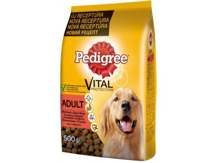 PEDIGREE Adult s hovězím a drůbežím masem 500g