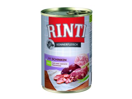 Finnern Rinti konzerva pro psy šunka 400g