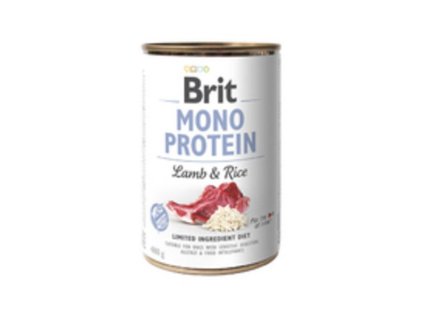 Konzerva Brit Mono Protein Lamb & Rice 400g