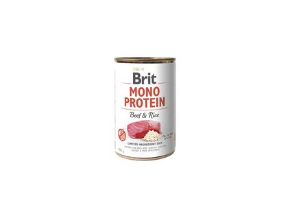 Konzerva Brit Mono Protein Beef & Rice 400g
