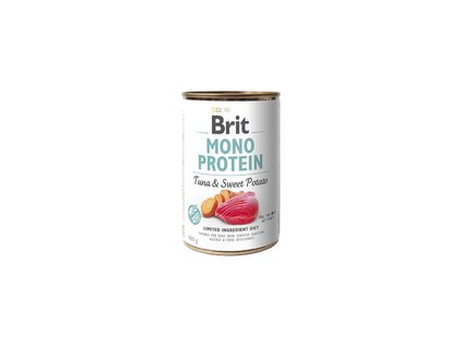 Konzerva Brit Mono Protein Tuna & Sweet Potato 400g