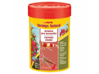 Sera základní krmivo pro krevetky Shrimps Natural 100 ml NATURE