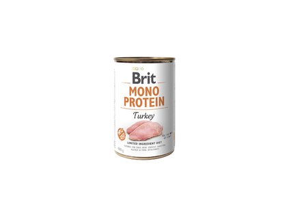 Konzerva Brit Mono Protein Turkey 400g