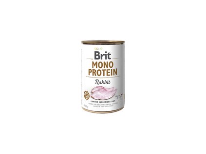 Konzerva Brit Mono Protein Rabbit 400g