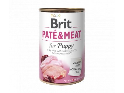 Konzerva Brit Pate & Meat Puppy 400g