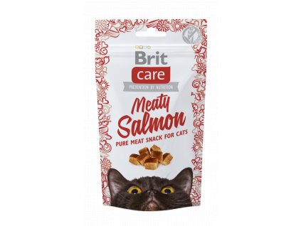 Brit Care Cat Snack Meaty Salmon 50g