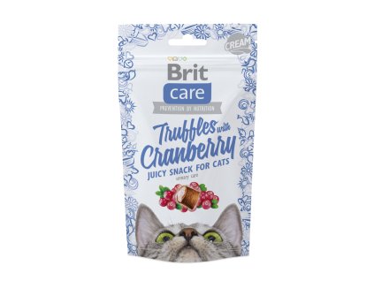 Brit Care Cat Snack Truffles Cranberry 50g