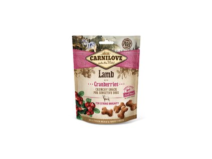 Carnilove Dog Crunchy Snack Lamb,Cranberries,meat 200g