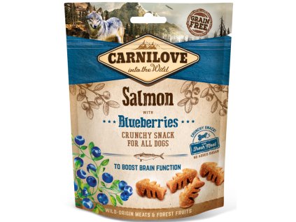 Carnilove Dog Crunchy Snack Salmon, Blueberries, meat 200 g