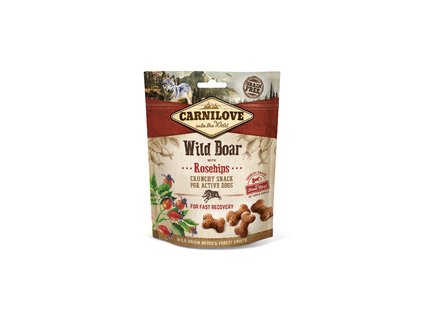 Carnilove Dog Crunchy Snack Wild Boar,Rosehips,meat 200g