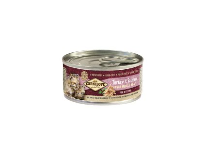 Konzerva Carnilove WMM Turkey & Salmon for Kittens 100g