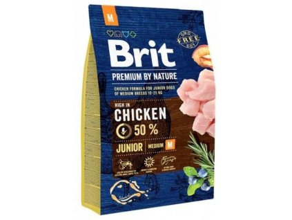Brit Premium by Nature Junior M 3kg