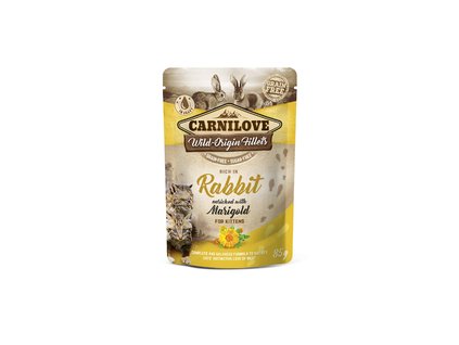 Kapsička Carnilove Cat Pouch Rabbit with Marigold 85g