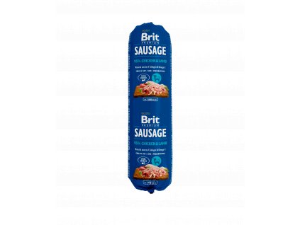 Brit Sausage Chicken & Lamb 800g