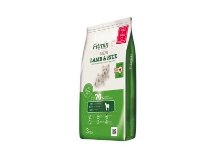 Fitmin dog mini lamb&rice 3+0,5kg