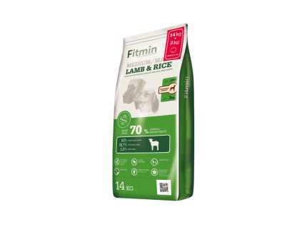 Fitmin dog medium maxi lamb&rice 14+2kg