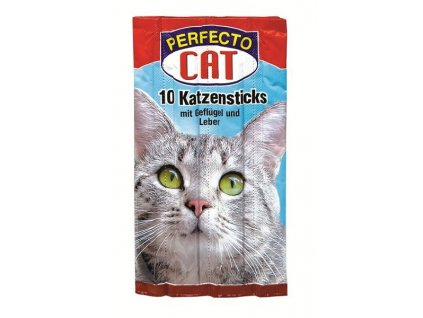Perfecto Cat Jerkys drůbeží+játra 10ks