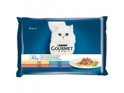 Kapsičky Gourmet Perle mini filetky ve štávě 4x85g