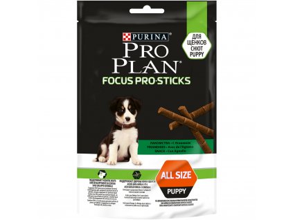 Purina Pro Plan Puppy Snack Focus Pro Sticks jehněčí 126g (expirace: 30.4.2021)