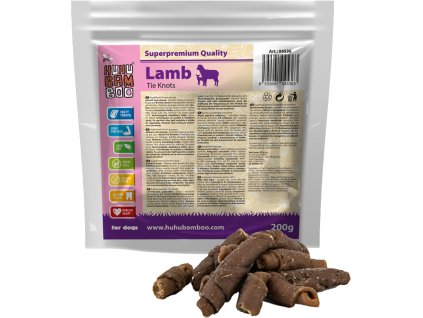 Huhubamboo jehněčí uzel 200g