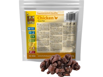 Huhubamboo kuřecí uzel s tuňákem 200g