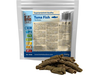 Huhubamboo tuňákovy uzel 200g