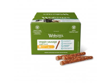 WHIMZEES Dental párek Veggie M 30g,100ks (bal.)