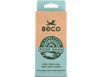 BecoBags EKO sáčky Peppermint 4rolky po 15ks