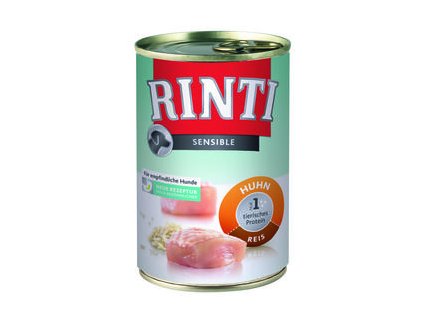 Finnern Rinti konzerva Sensible kuře + rýže 400g