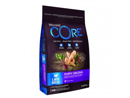 Wellness Core Large Breed Puppy Original kuře 10kg