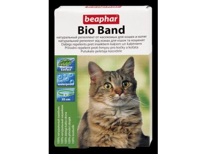 Beaphar Bio Band antiparazitický obojek pro kočky 35cm
