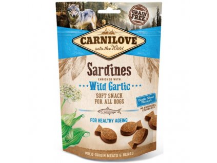 Carnilove Dog Sardines with garlic 200g