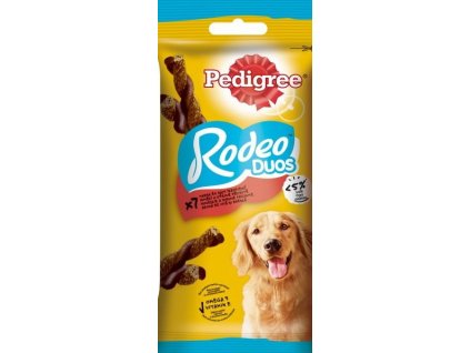 PEDIGREE Rodeo s hovězím a sýrem 123g