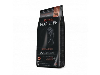 Fitmin dog For Life Beef & Rice 14kg