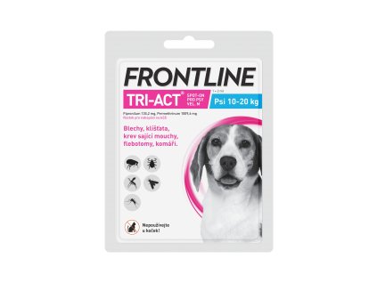 Frontline antiparazitní TRI-ACT Spot-on Dog 2ml M