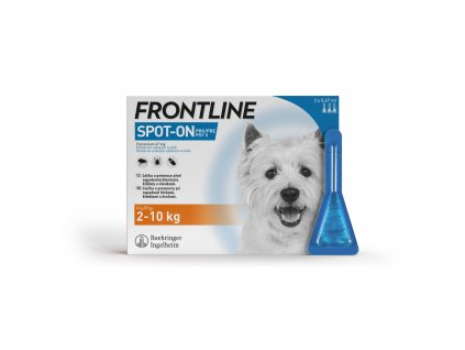 Frontline Spot-on Dog S 3 x 0,67 ml